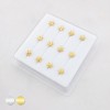 DIMENSIONAL STAR POLISH 316L SURGICAL STEEL L-SHAPE NOSE BOX